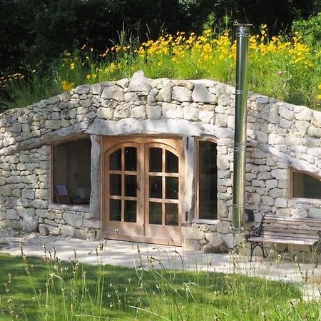 Maison Terre Les Cabanes De Fallot - Sauna Bain-Froid Piscine Naturelle L'isle-Bouzon Zewnętrze zdjęcie
