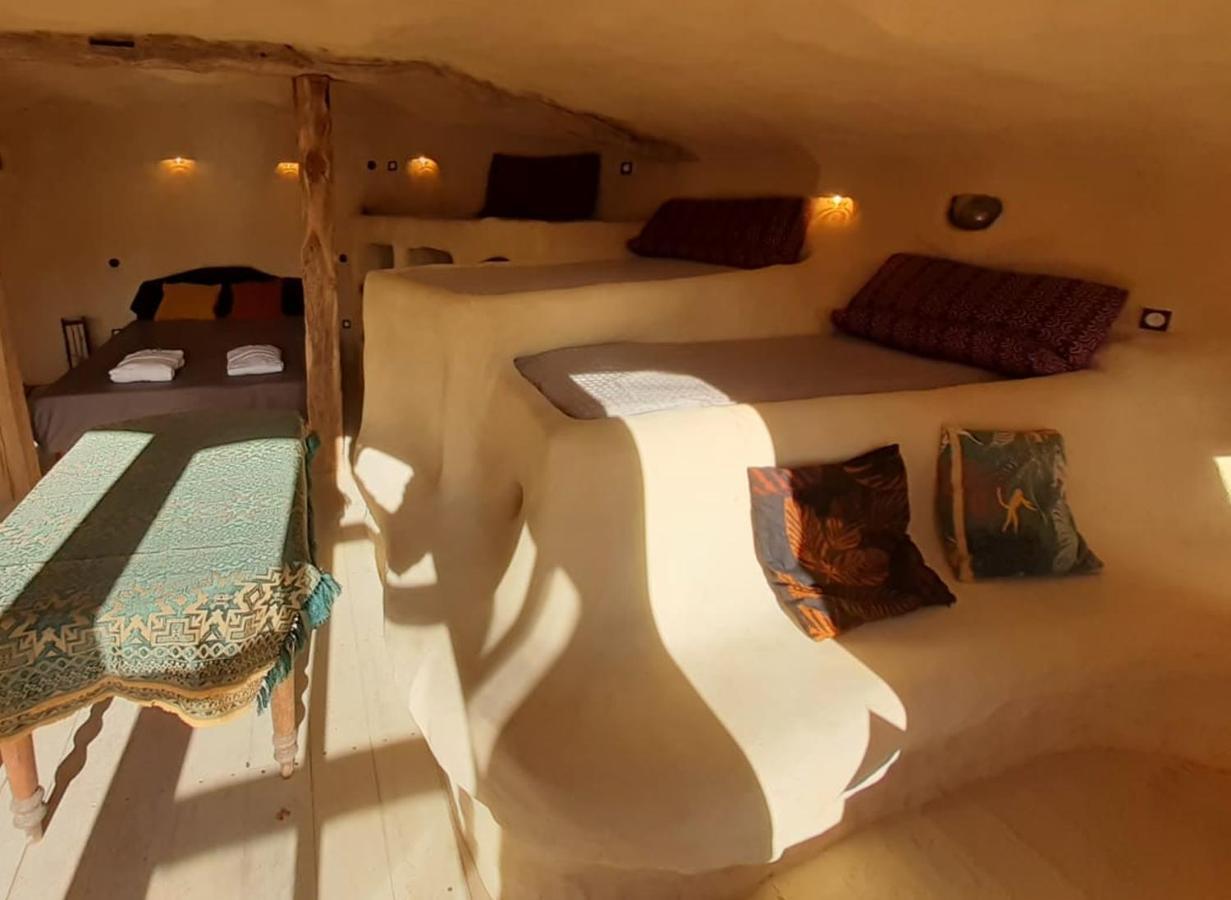 Maison Terre Les Cabanes De Fallot - Sauna Bain-Froid Piscine Naturelle L'isle-Bouzon Zewnętrze zdjęcie